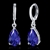 Picture of Good Quality Cubic Zirconia Fashion Dangle Earrings