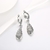 Picture of Brand New Platinum Plated Casual Dangle Earrings with Full Guarantee