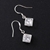 Picture of Geometric Cubic Zirconia Dangle Earrings of Original Design