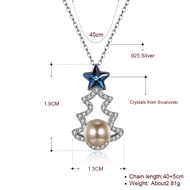 Picture of New Swarovski Element Colorful Pendant Necklace