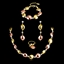 Show details for Casual Multi-tone Plated 4 Piece Jewelry Set with Fast Shipping