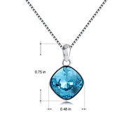 Picture of Eye-Catching Blue Zinc Alloy Pendant Necklace with Member Discount