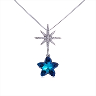 Picture of Zinc Alloy Swarovski Element Pendant Necklace at Great Low Price