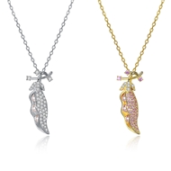 Picture of Popular Swarovski Element Casual Pendant Necklace