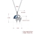 Picture of Casual Swarovski Element Pendant Necklace of Original Design