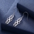 Picture of Purchase 925 Sterling Silver Medium Dangle Earrings Exclusive Online