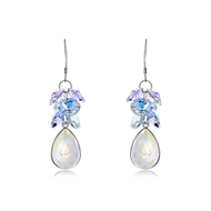 Picture of Nice Swarovski Element Zinc Alloy Dangle Earrings with Price