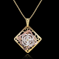 Picture of Fabulous 16 Inch Dubai Pendant Necklace Online Only