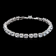 Picture of Casual Small Tennis Bracelet with Beautiful Craftmanship