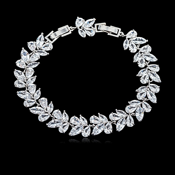 Picture of Staple Small Cubic Zirconia Tennis Bracelet