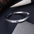 Picture of Trendy Platinum Plated Fashion Fashion Bangle with No-Risk Refund