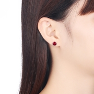 Picture of Wholesale Platinum Plated Casual Stud Earrings with No-Risk Return