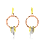 Picture of Good Big Zinc Alloy Dangle Earrings