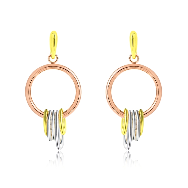 Picture of Good Big Zinc Alloy Dangle Earrings