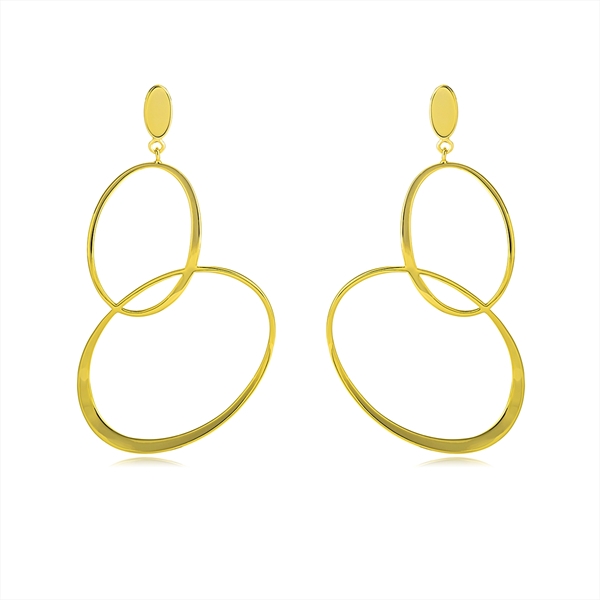 Picture of Unusual Casual Gold Plated Dangle Earrings