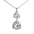 Picture of Fashion Platinum Plated Pendant Necklace at Great Low Price