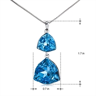 Picture of Impressive Blue Small Pendant Necklace with Low MOQ