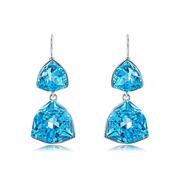 Picture of Fashion Blue Dangle Earrings Online Only