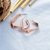 Picture of Popular Big Rose Gold Plated Big Hoop Earrings