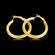 Picture of Bulk Zinc Alloy Gold Plated Big Hoop Earrings Exclusive Online