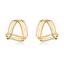 Show details for Designer Zinc Alloy Dubai Stud Earrings with Easy Return