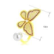 Picture of Fancy Butterfly White Fashion Ring