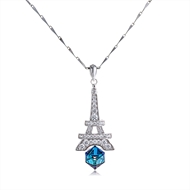 Picture of Amazing Small 925 Sterling Silver Pendant Necklace