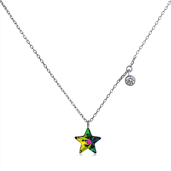 Picture of Bling Star 16 Inch Pendant Necklace