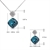 Picture of Low Cost Zinc Alloy Geometric Necklace and Earring Set with Low Cost