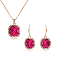 Picture of Unusual Casual Classic Necklace and Earring Set