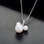 Picture of Great Value Platinum Plated Small Pendant Necklace with Member Discount