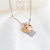 Picture of Sparkling Animal Zinc Alloy Pendant Necklace