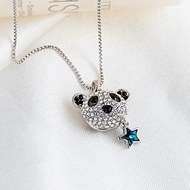 Picture of Fashion Zinc Alloy Pendant Necklace in Flattering Style