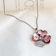 Picture of Great Value Platinum Plated Fashion Pendant Necklace from Reliable Manufacturer