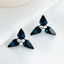 Show details for Fashion Blue Stud Earrings in Flattering Style