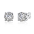 Picture of Distinctive White Fashion Stud Earrings of Original Design