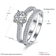 Picture of Popular Cubic Zirconia Fashion Fashion Ring