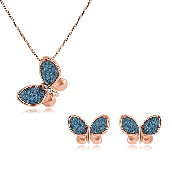 Picture of Great Small Zinc Alloy Necklace and Earring Set