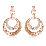 Picture of Top Big Zinc Alloy Dangle Earrings