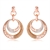 Picture of Top Big Zinc Alloy Dangle Earrings