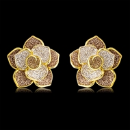 Picture of Casual Flowers & Plants Stud Earrings of Original Design