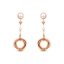 Show details for Online Wholesale Rose Gold Plated Venetian Pearl Drop & Dangle
