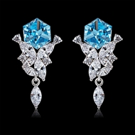 Picture of Fashion Zinc Alloy Drop & Dangle Earrings with Beautiful Craftmanship