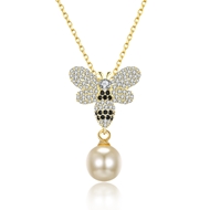 Picture of Stylish Small Swarovski Element Pendant Necklace