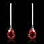 Show details for Cost Worthy Swarovski Element Platinum Plated Drop & Dangle