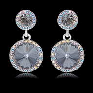 Picture of Purchase Zinc Alloy Platinum Plated Drop & Dangle Earrings Exclusive Online