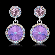 Picture of Trendy Platinum Plated Zinc Alloy Drop & Dangle Earrings with Worldwide Shipping