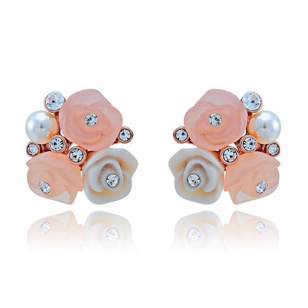 Picture of Excellent Floral Zinc-Alloy Stud