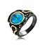 Show details for Classic Blue Fashion Ring for Female