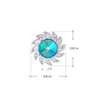 Picture of Casual Blue Stud Earrings with Speedy Delivery